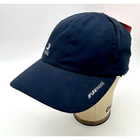 New HELLY HANSEN Navy Viking Yacht Cruises Hat Deck Crew Sailing Boat Baseball - Picture 2 of 12